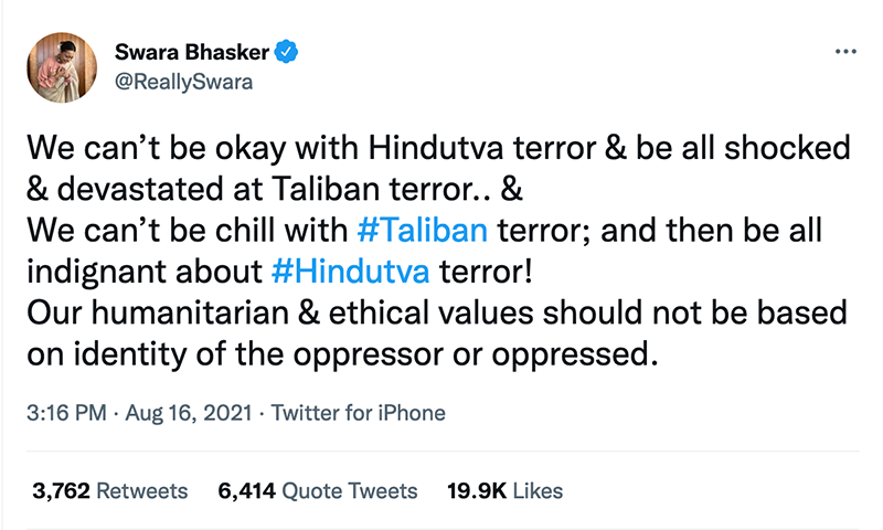 Tweet from @ReallySwara